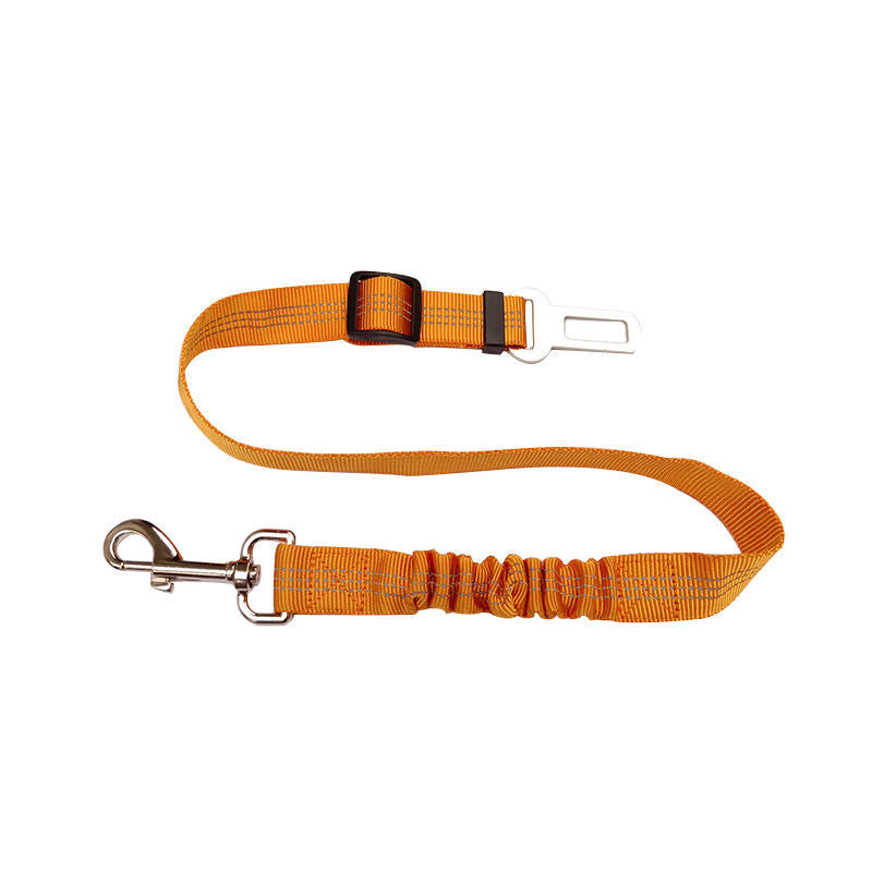 SafeRide Reflective Dog Seat Belt - Detail