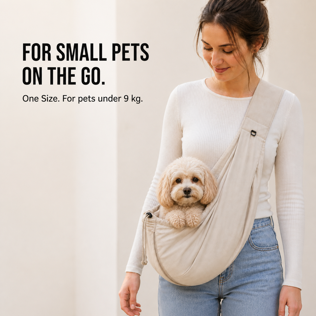 Minimalist Crossbody Pet Sling - Fit Decision