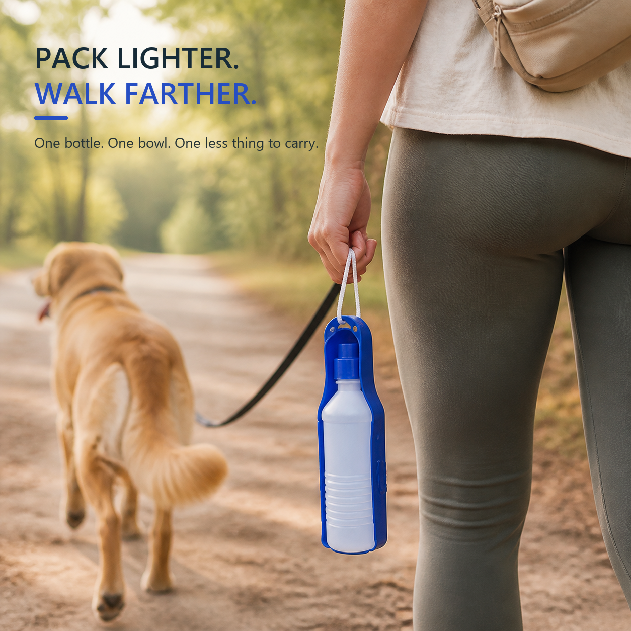 TrailSip approved - PACK LIGHTER. WALK FARTHER.